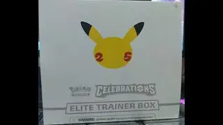 Pokemon Celebrations ETB Quick  Pack Opening