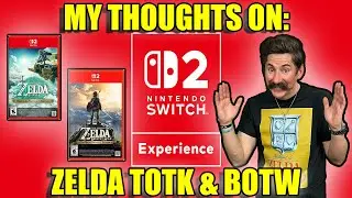 I Played Zelda BOTW & TOTK on the Nintendo Switch 2 – Docked & Handheld Mode Impressions!