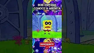 Esponja conoce Ala Ardilla De Arenita  #shorts #bobesponja #nickelodeon #short #viral  #shorfeed