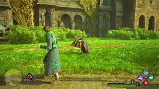 This Student Is Really Struggling With His Broom In Hogwarts Legacy