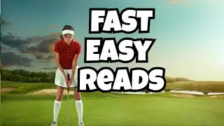 Fast and Easy Green Reading: The Lazy Golfer's Guide to Aiming Putts