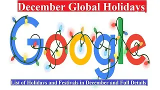 December Global Holidays 2020 | List of Celebrations of Holidays and Festivals in December