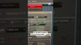 FL STUDIO TUTORIAL How to Convert Midi 👉 Audio