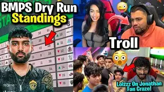 Sharkshe Troll Sid 😅 Lolzzz On Jonathan Fan Craze 🤯 BMPS DryRun Standings 🚨 BMPS