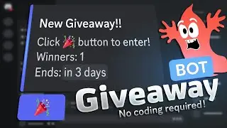 Setup and Create a Free Discord Giveaway Bot in 2024 using BotGhost 👻