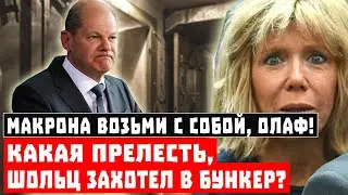 Макрона возьми с собой, Олаф! Какая прелесть, Шольц захотел в бункер?