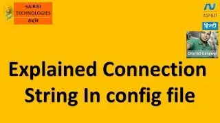 How to Create Connections at config file in .net
