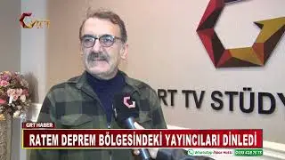 RATEM Deprem Bölgesindeki Yayıncıları Dinledi