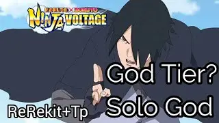 Sasuke Wandering Ninja Solo God Tier | Naruto X Boruto Ninja Voltage
