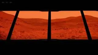 Sandstorm on Mars