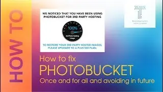 Fixing Photobucket 2017 + Creating Professional Email Signature