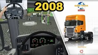 Euro Truck Simulator 1 [2008] - GAMEPLAY in 2024 with MOZA TSW