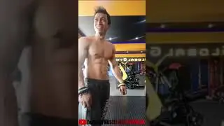 Hot Muscle Man Gym Sweaty Flexing Show Off | Ganteng Kekar Berotot Sixpack Gym Keringetan