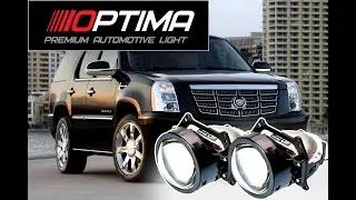 Cadillac Escalade Installing Bi-LED LENSES