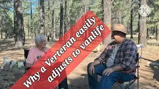 Why has Mike transitioned into van life easily.  A veterans story.