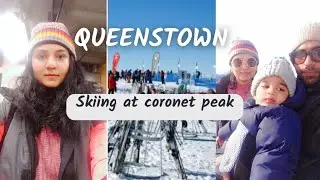 Coronet Peak Skiing Resort | Skiing at Queenstown |Gondola ride|Birthday on Snow
