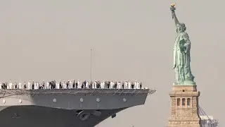 Fleet Week kicks off with ceremonial parade of ships