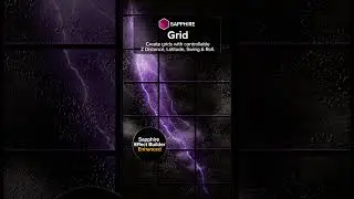 Sapphire Grid | #borisfx #vfx showcase