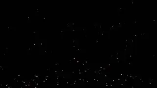 Fire particles red overlay black screen FREE footage Dust effects video