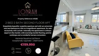 Hacienda Riquelme Golf Resort Apartment - HR286 - For Sale