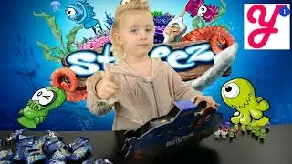 СРАЗУ ВСЯ КОЛЛЕКЦИЯ СТИКИЗ STIKEEZ 40 ПАКЕТИКОВ STIKEEZ ИЗ ГЛУБИНЫ МОРЕЙ