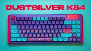DustSilver K84 Cyberpunk Pro - Review Teardown & Typing Sound Test