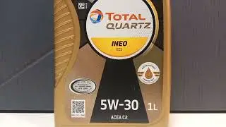 Моторное масло Total Quartz Ineo ECS 5W-30 1 литр.