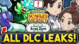 POKEMON NEWS! ALL DLC LEAKS & DATAMINES SO FAR! NEW FORMS & FEATURES! Pokemon Scarlet & Violet DLC