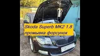 Skoda Superb MK2 Промывка форсунок инжектора