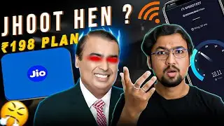 Jio Unlimited ₹ 198 / Month | REAL TRUTH of Cheapest Jio Fiber Broadband 198 Backup Plan Details 😡
