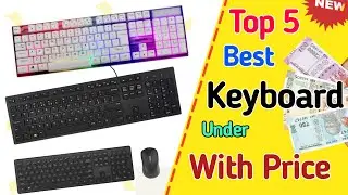 ✅ Top 5 Best Keyboards | Keyboard Under ₹1000, Keyboard Under ₹1500 | Keyboards on Amazon