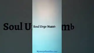 What is Soul Urge Number 2 | Numerology 