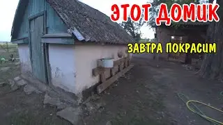 НАДО ПОМЫТЬ КРЫШУ / НАВОДИМ КРАСОТУ ВО ДВОРЕ КРАСИМ БАНЮ / ПОЛИВАЕМ ОГОРОД / ВИТАЛИК И АНГЕЛИНА