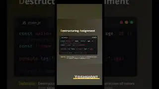 JavaScript Destructuring Assignment Explained! 💻 