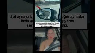 ŞERİT DEĞİŞTİRİRKEN AYNADA NE GÖRMELİSİN? | Şule Berkcan ile Direksiyon Dersi