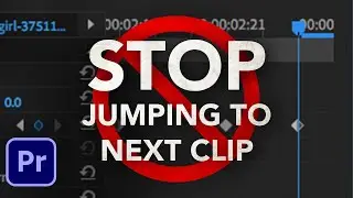Stop Effect Controls Jumping to Next Clip | Add Keyframes | Premiere 2020