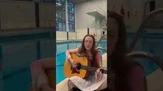 Kissing In Swimming Pools (poolside acoustic) ☔️💙