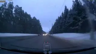 Будьте осторожны зимой на дорогах