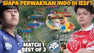EVOS VS BTR MATCH 1!! PENENTUAN PERWAKILAN INDONESIA DI IESF!!