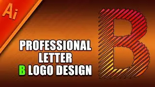 How to Create a Professional Letter B Logo Design Using illustrator