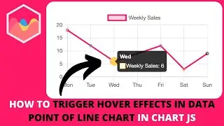 How to Trigger Hover Effects in Data Point of Line Chart in Chart JS