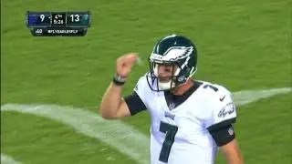 Greg Mabin rips away ball for an interception!