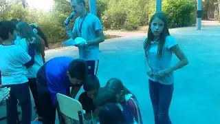 Веселые старты в Волжском Артеке