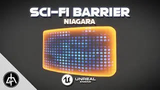 Unreal Engine 5 - Sci-Fi Barrier - Niagara Tutorial