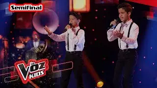 Sebas & Alex cantan 'Tú' en la semifinal | La Voz Kids Colombia 2022