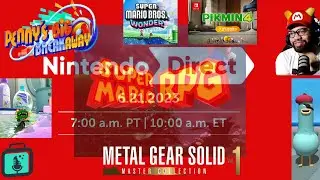 Lunch Box Reacts to Nintendo Direct 6.21.23