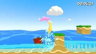 Super Bunny Man Co-op Speedrun World Record holders