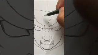 Easy anime drawings | how to draw Might Guy opening eight Gate of Death - [Naruto] step by step