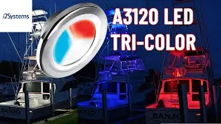I2Systems A3120 Marine LED Tri-Lights by ApexLighting.com