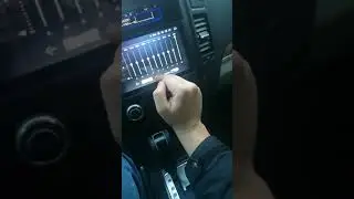 Работа штатной магнитолы для Pajero Wagon 2006-2014г после установки